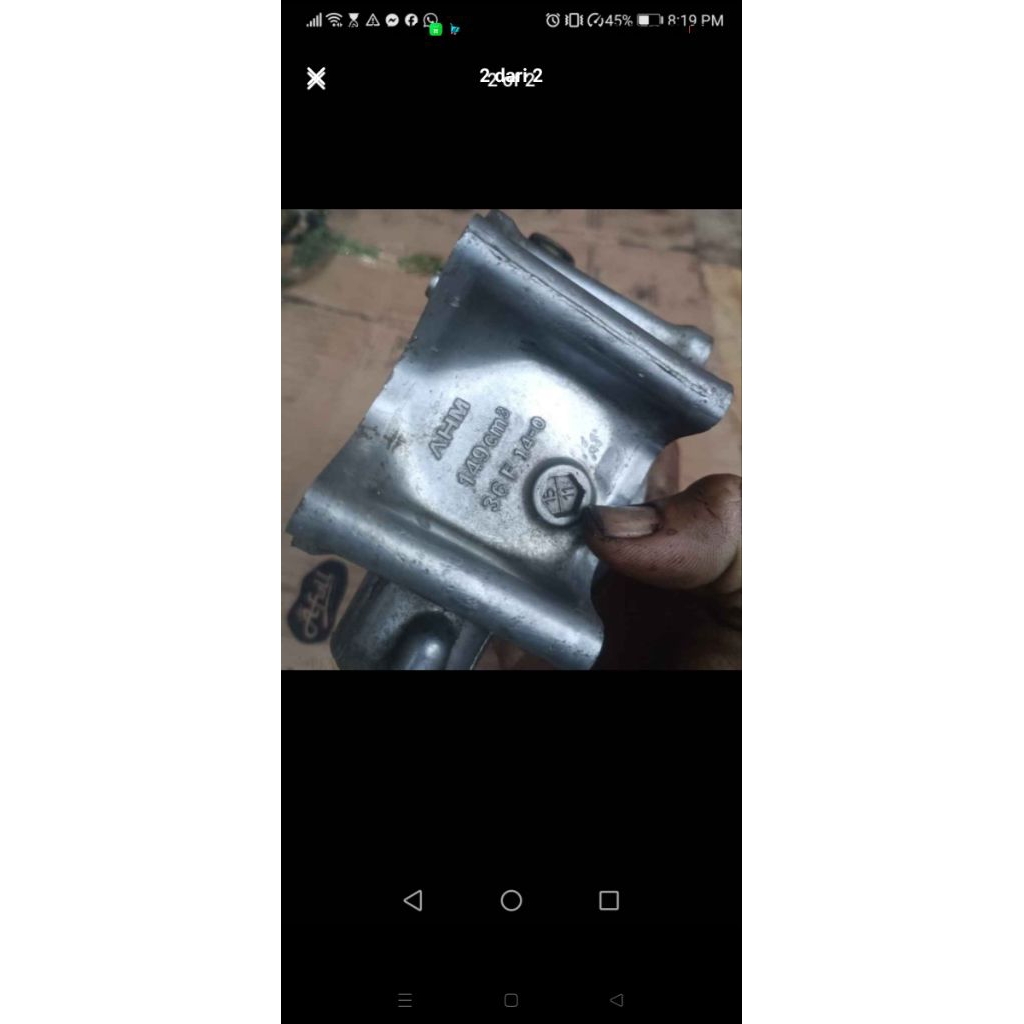 blok original vario 150