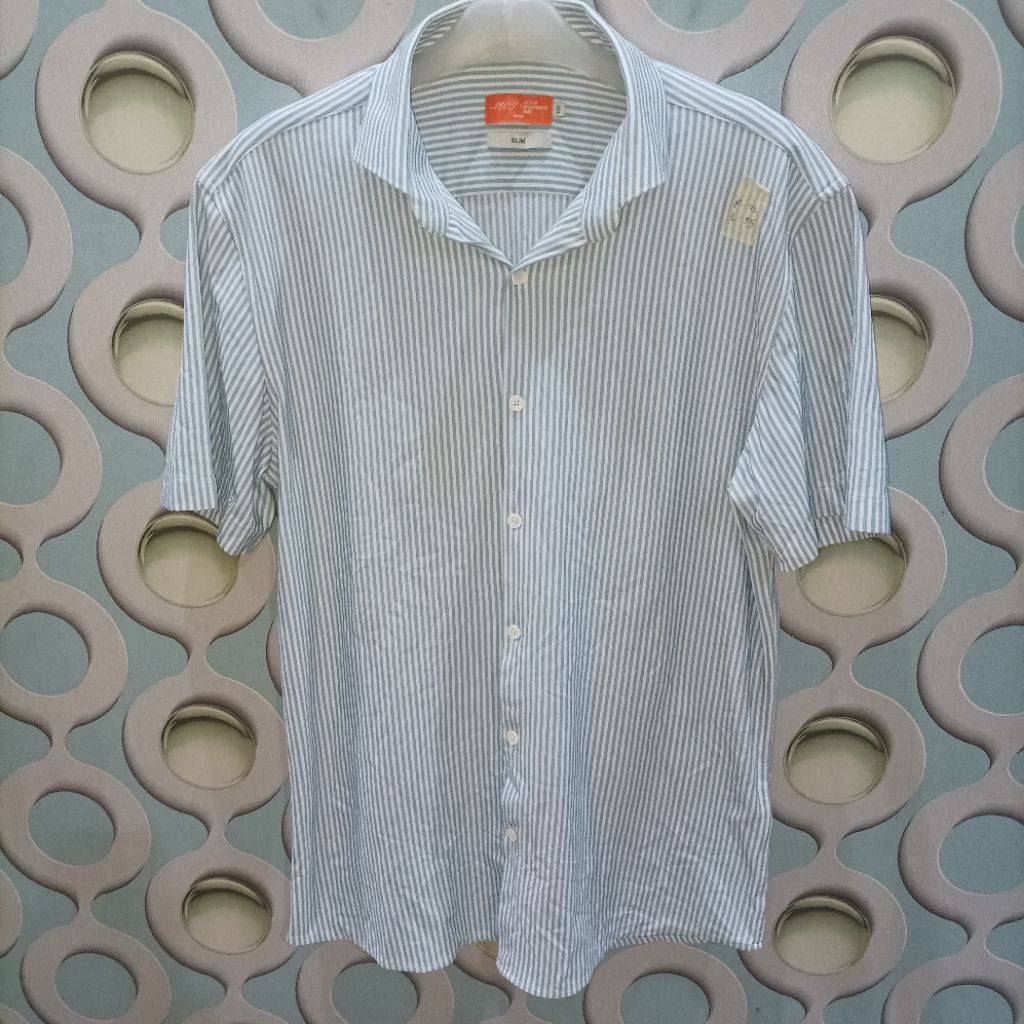 KEMEJA PENDEK PRIA STCO ORIGINAL SIZE L K019