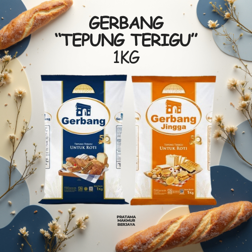 Tepung Terigu Gerbang Biru / Gerbang Jingga 1Kg