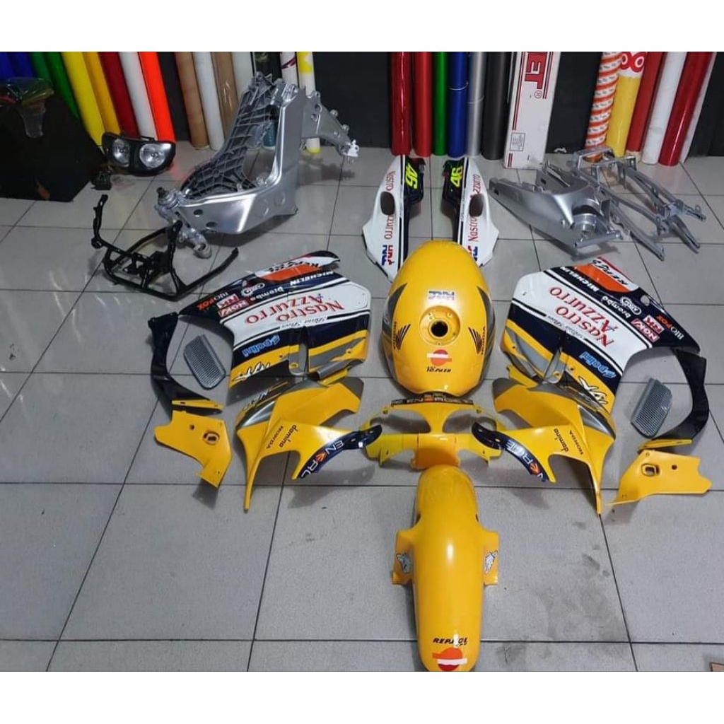 nsr 125 hornet langka rolling chasis body set dan rangka