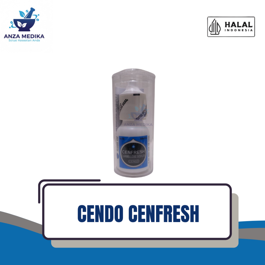 Cendo Cenfresh Tetes Mata 5 ML - Mata Kering Air Mata Buatan Lubricant Mata Sehat