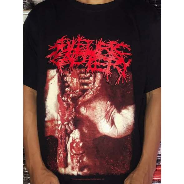 ORIGINAL TSHIRT SULFURIC CAUTERY – RAW GORE MASSACRE (COVER)