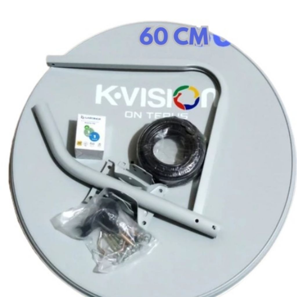 Antena Parabola Mini 60cm ODU Gardiner Go Sport Ku Band Garmedia & Ninmedia