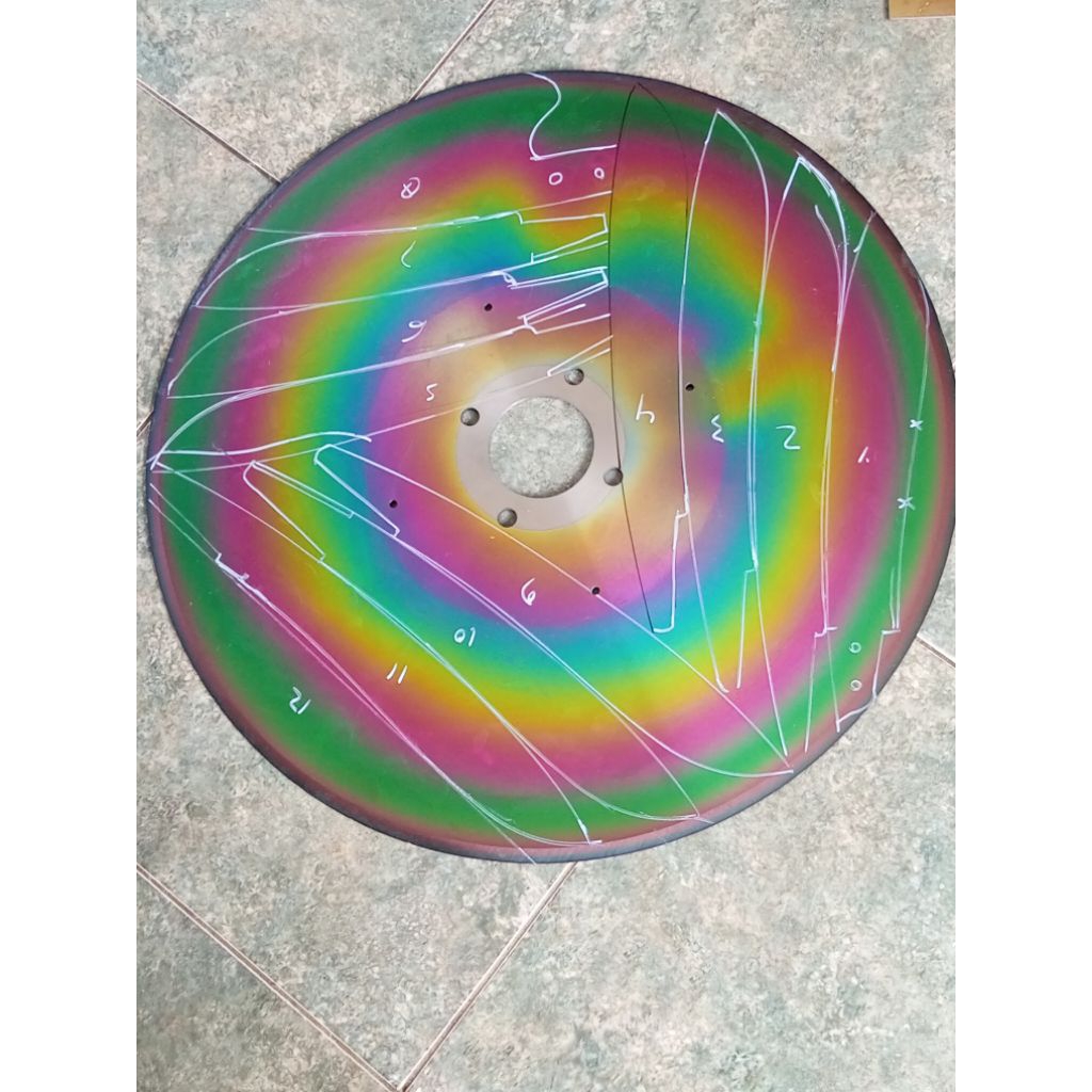 BAJA D2 PELANGI X POTONG TISU TANPA SEPUH LAGI