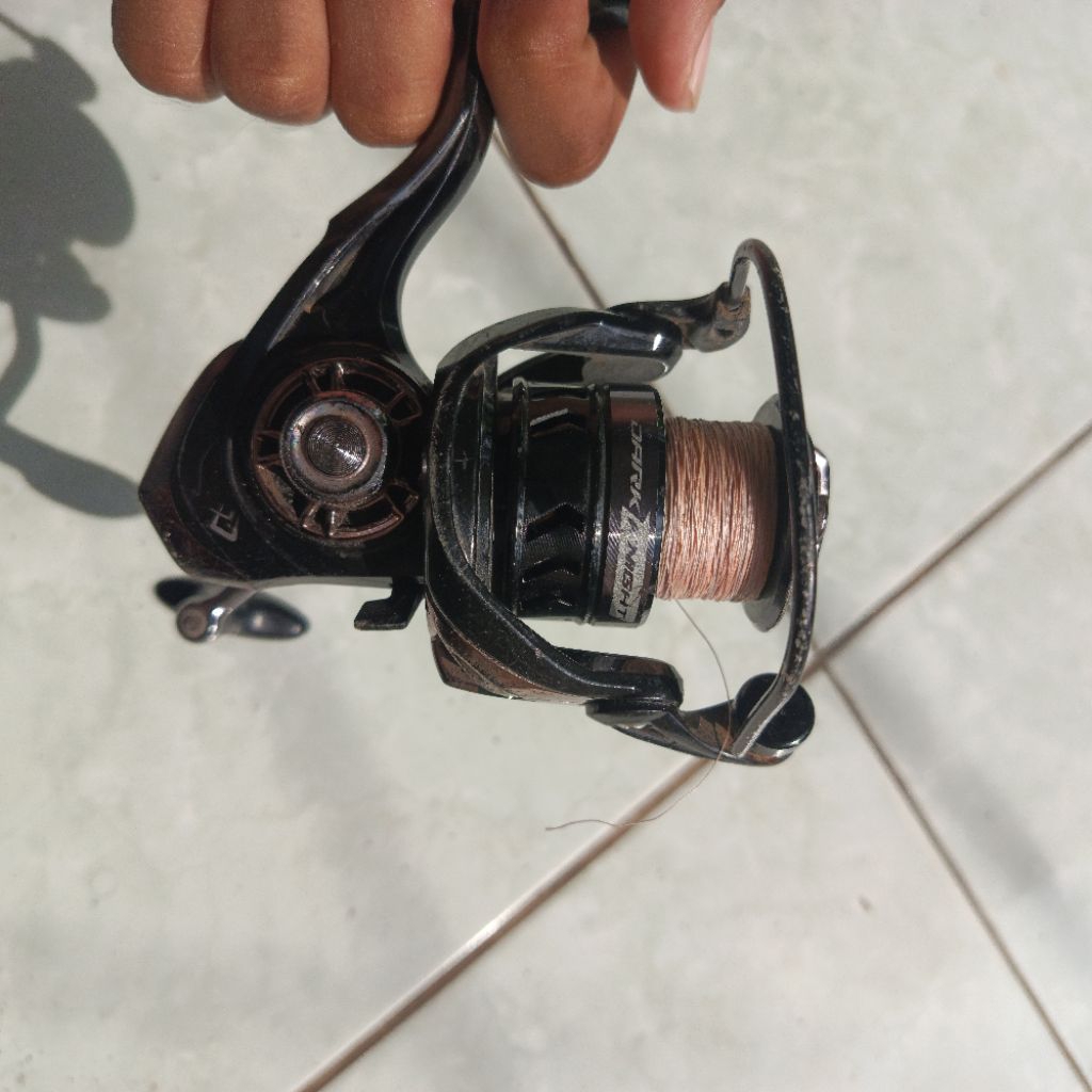 set pancinh joran joran getsu seaghost 702 ul + rell daido dark knight ukuran 2000 second