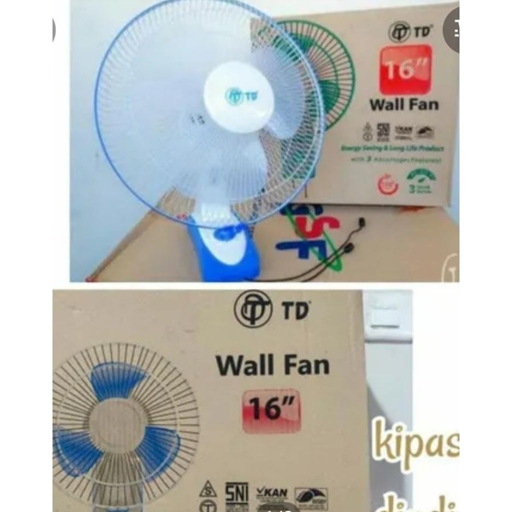 KIPAS DINDING AOYAMA 16'' TD | WALL FAN 16'' TD