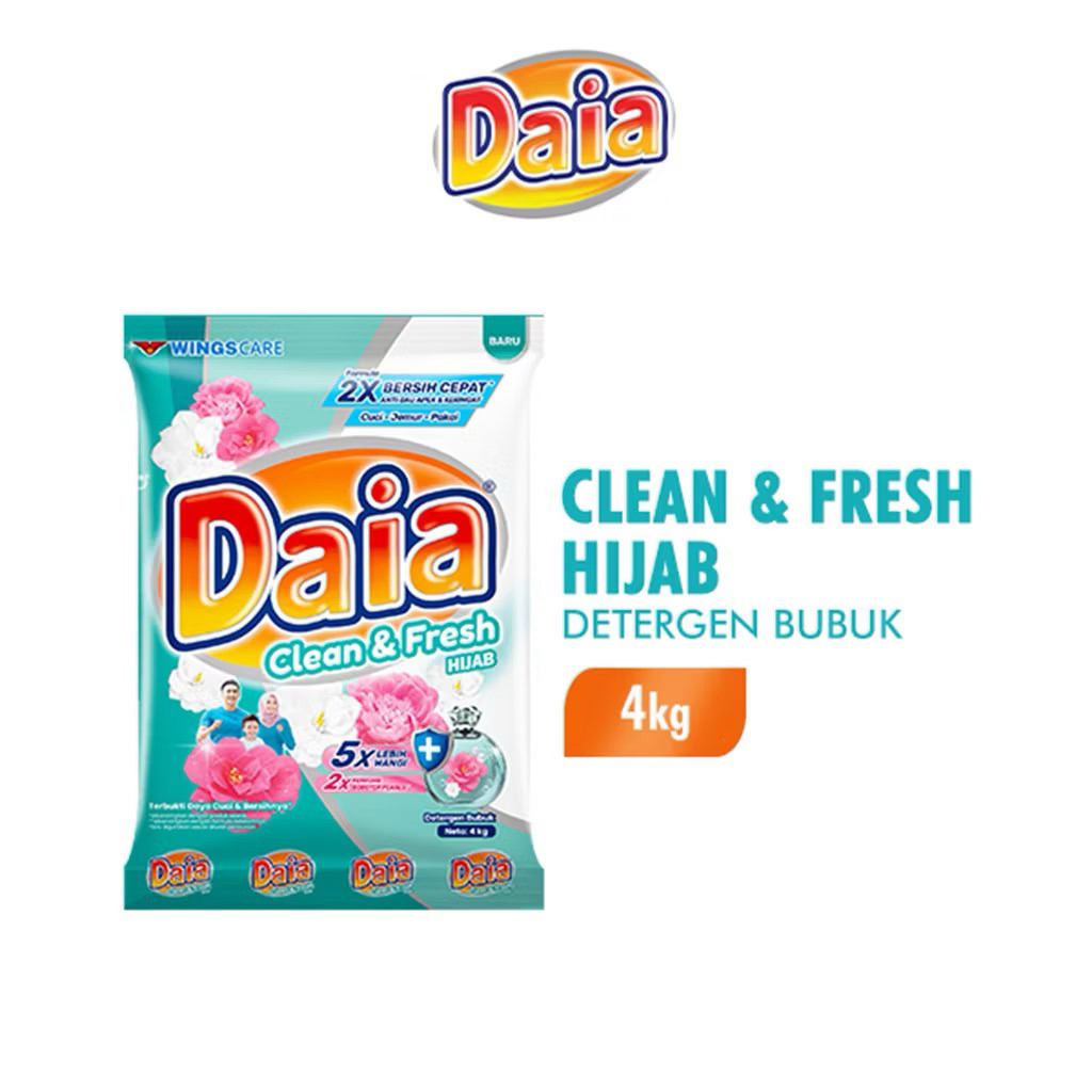Daia 4kg Clean & Fresh Hijab