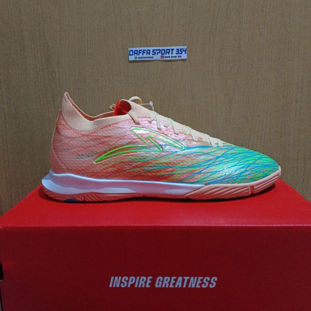 SEPATU FUTSAL SPECS ALPHA NERVE ELITR IN ORIGINAL MURAH