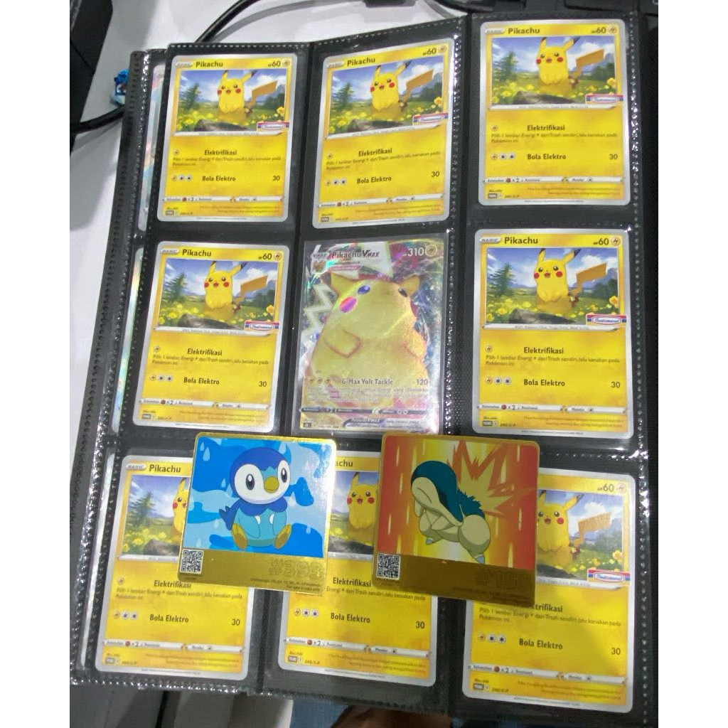 pokemon promo pikacu vmax pesnan erenst