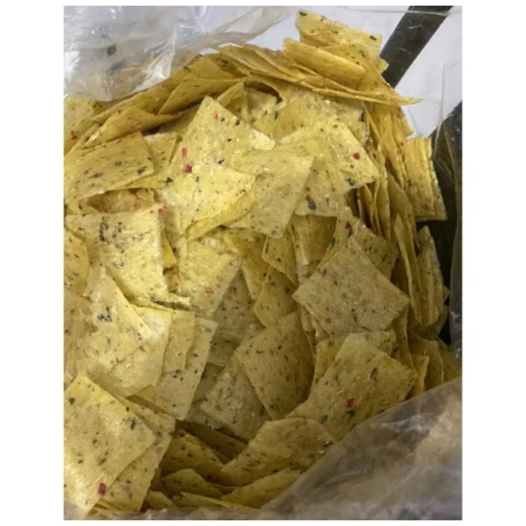 kerupuk Opak bumbu mentah renyah 250 gram petak bumbu dari medan