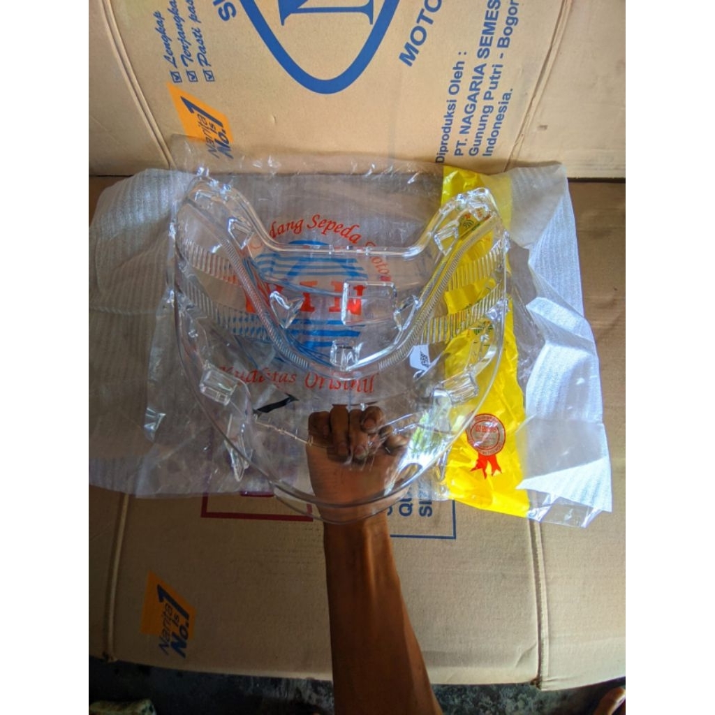 Mika Lampu Kaca Mika Lampu Depan Yamaha Mio Gear