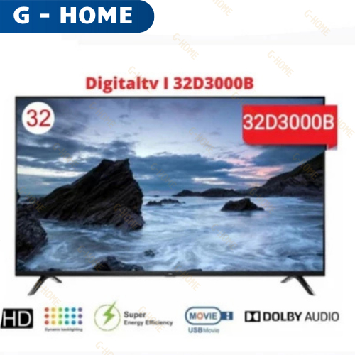 TCL LED L32D3000B TV 32" (Smart TV)