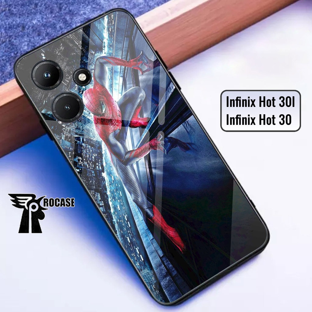 Case Infinix Hot 30i - Casing Hp Infinix Hot 30i Terbaru ( SPIDERMAN ) Softcase Hp Infinix Hot 30i -