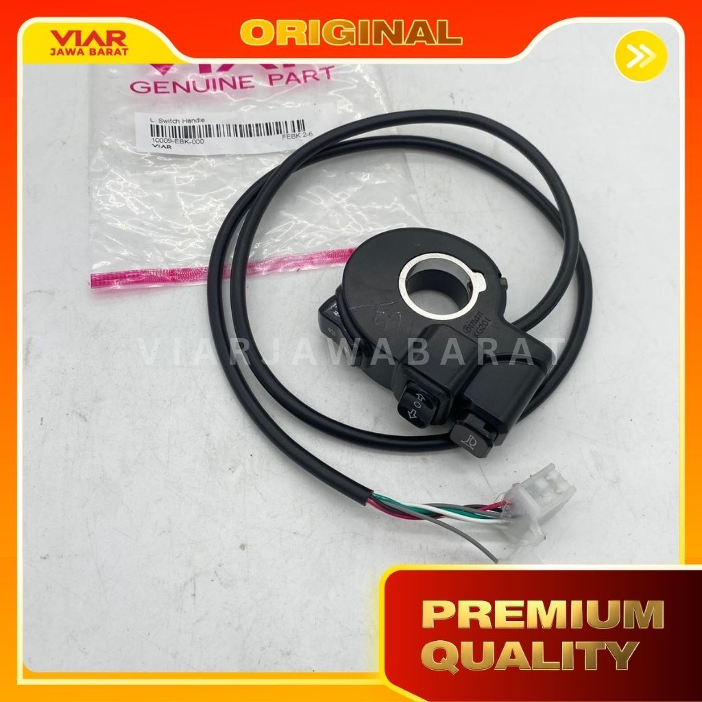Saklar Kiri Assy Sepeda Listrik Viar U3 UNO3 / Saklar Klakson Sein Winker Lampu Sepeda Listrik E-Bik