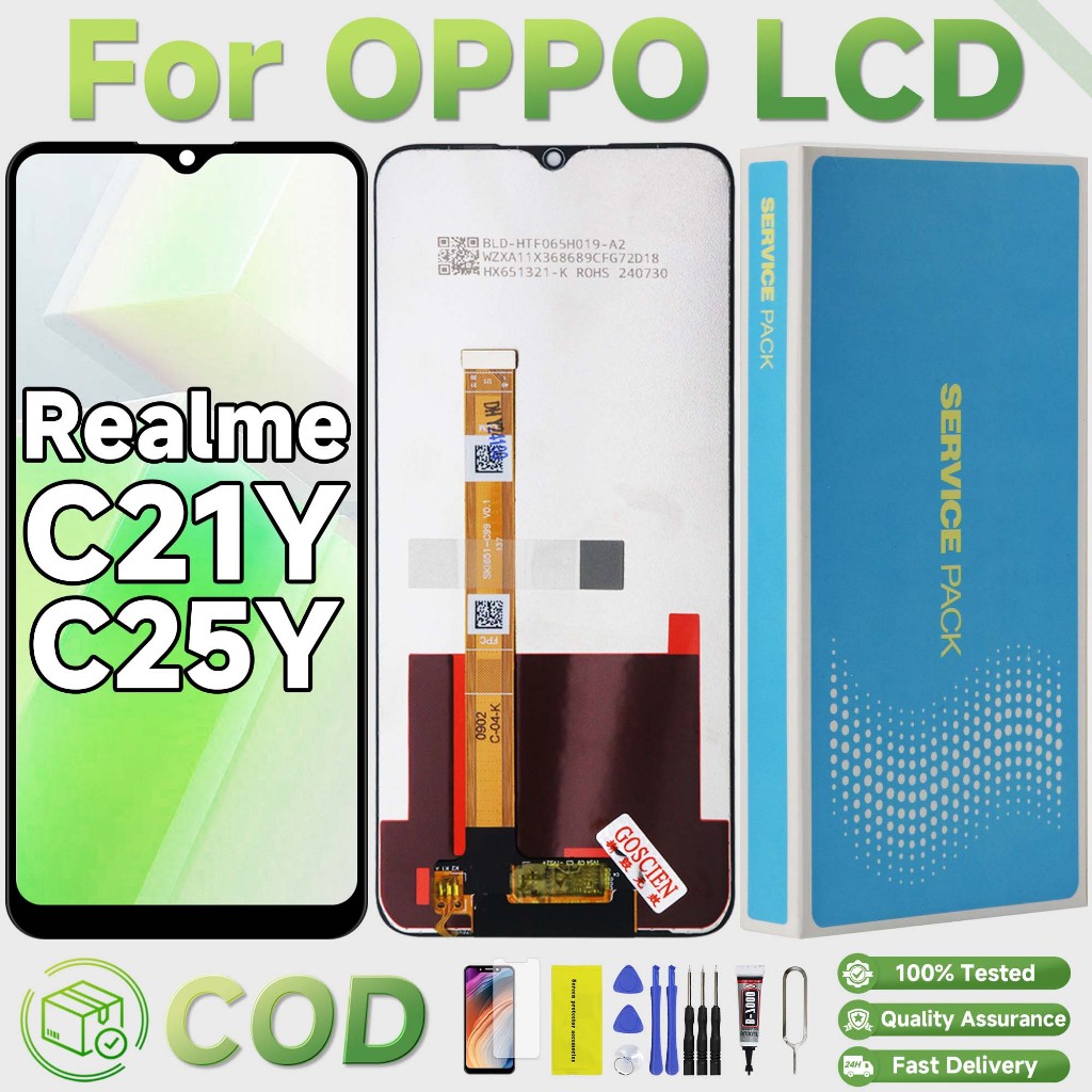 LCD Original for OPPO Realme C21Y/C25Y FULLSET Touchscreen ORI