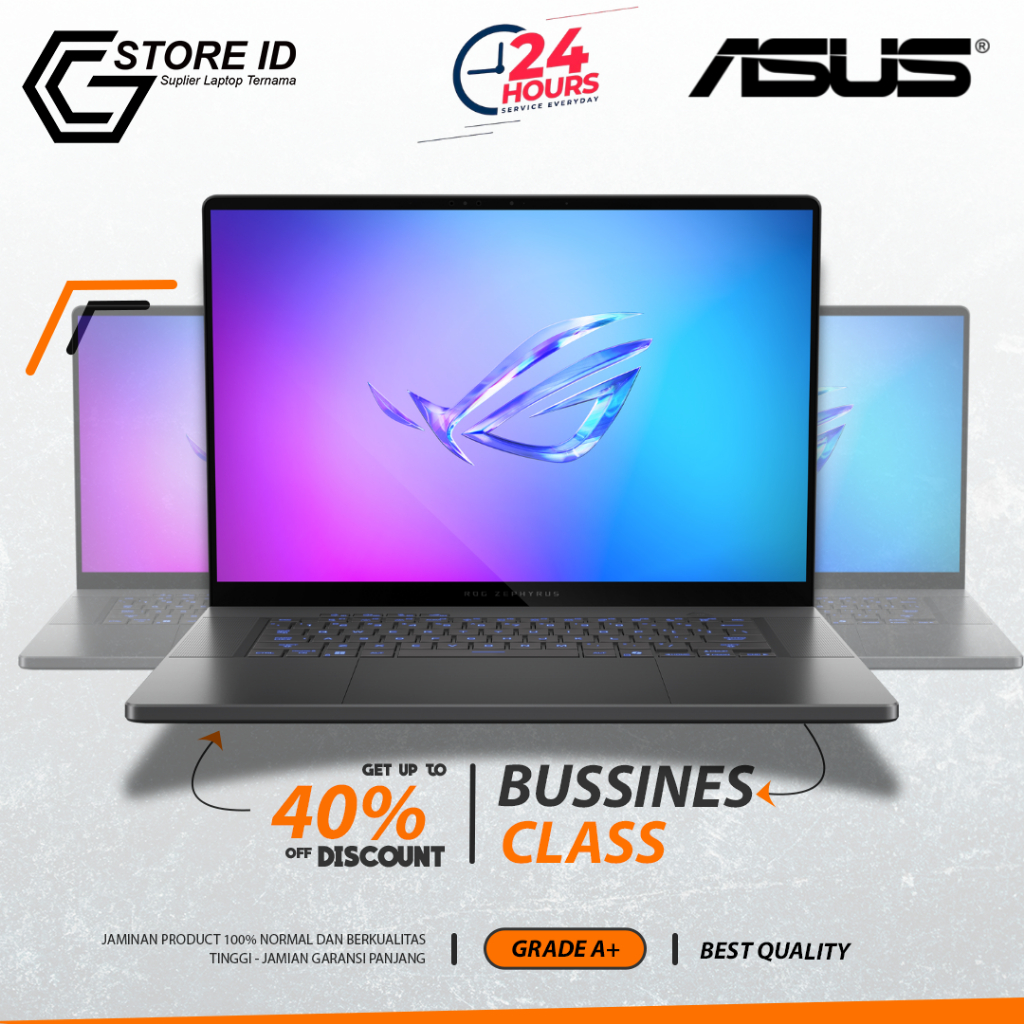 Laptop Gaming Asus ROG Zephyrus G16 OLED Intel Ultra Core 9 185H Ram 16GB 2TB SSD RTX5070-8GB RGB