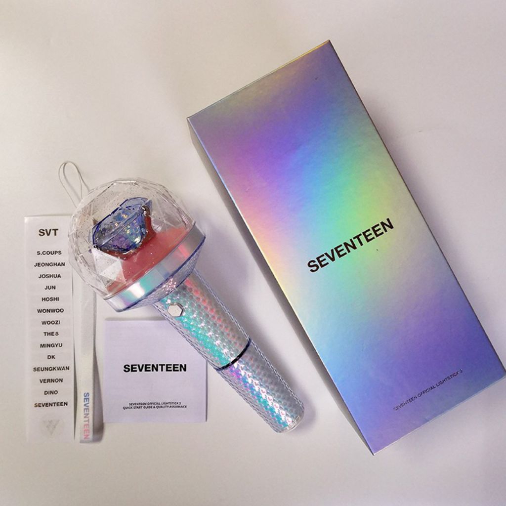 Ready stok Seventeen Lightstick Versi 2 dan 3 SVT ls ver 2 dan 3 carat bong