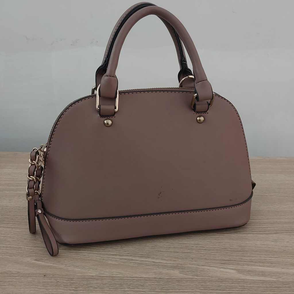 PRELOVED Connexion Tas Pesta Wanita Handbag Mewah Elegan Bag Tas Kondangan Warna Polos