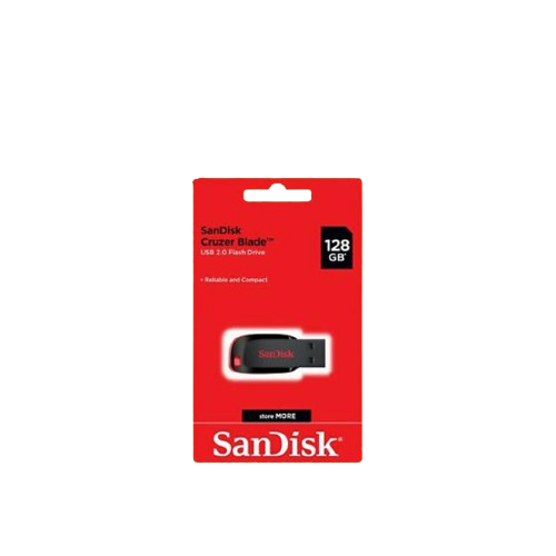 FDS128 | FLASH DISK SANDISK 128 GB USB 2.0 ORIGINAL 100 %