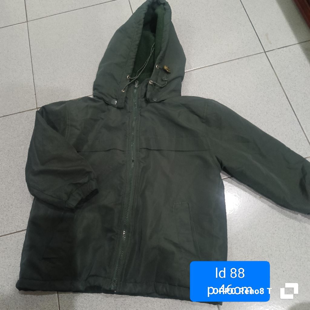 jaket tebal musim dingin anak preloved second bekas pakai