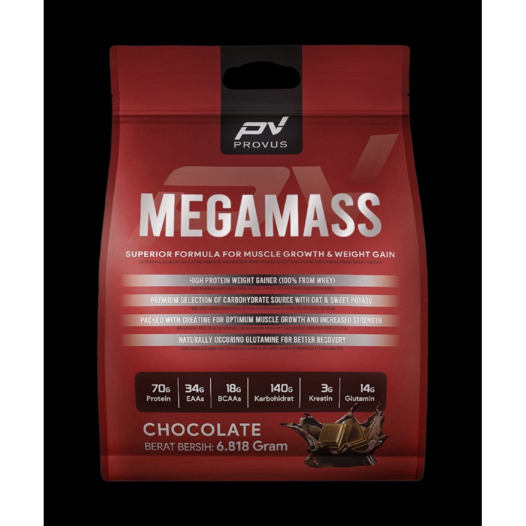 Provus mega mass 10lbs / provus mass gainer / evomass / provus gainer