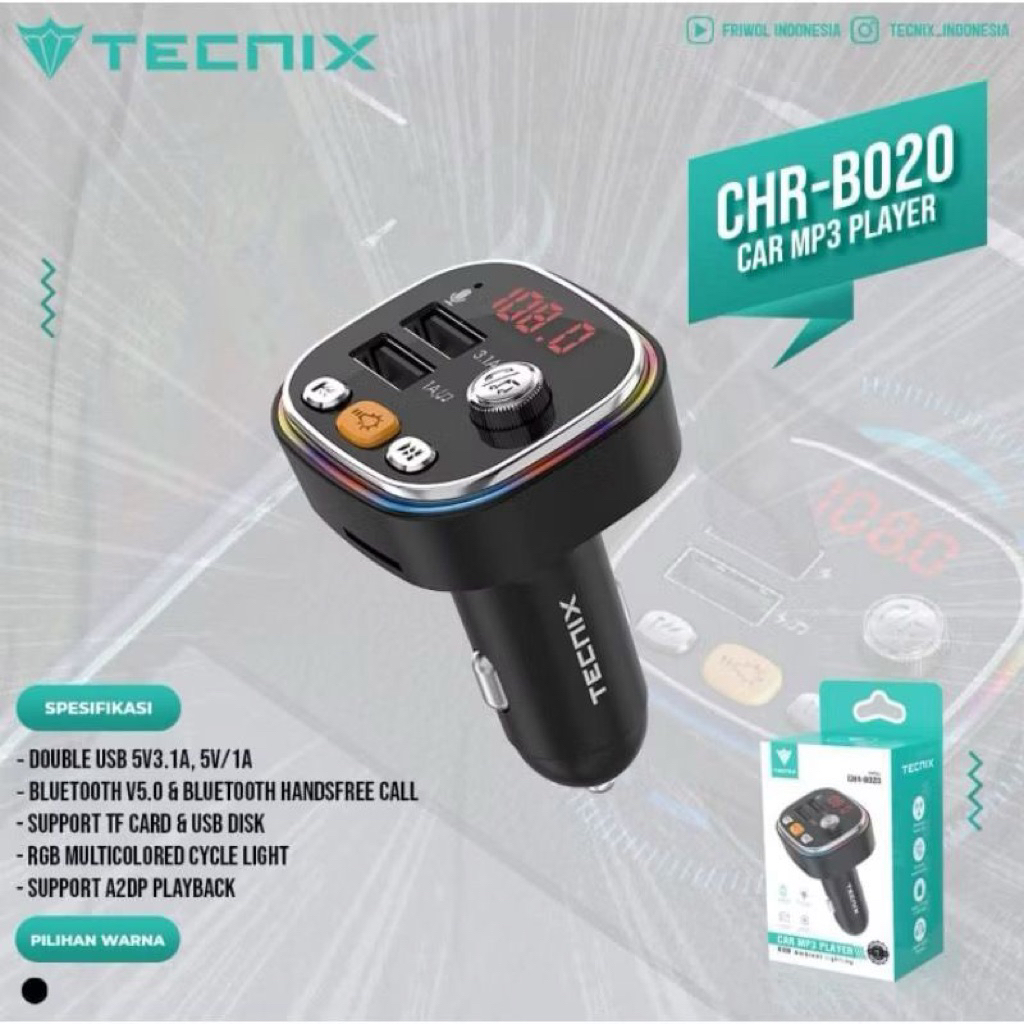 Car charger TECNIX CHR-B020