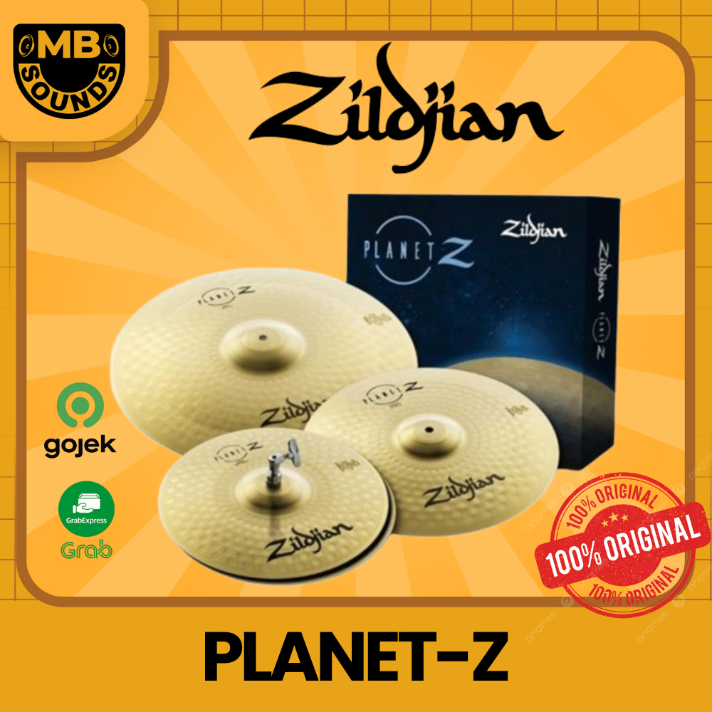 ZILDJIAN PLANET Z Cymbal Set Cymbal Pack Drum Simbal Planet Z Original