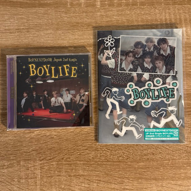 (ALBUM ONLY) Boynextdoor 2nd Japan Single Boylife Album Only