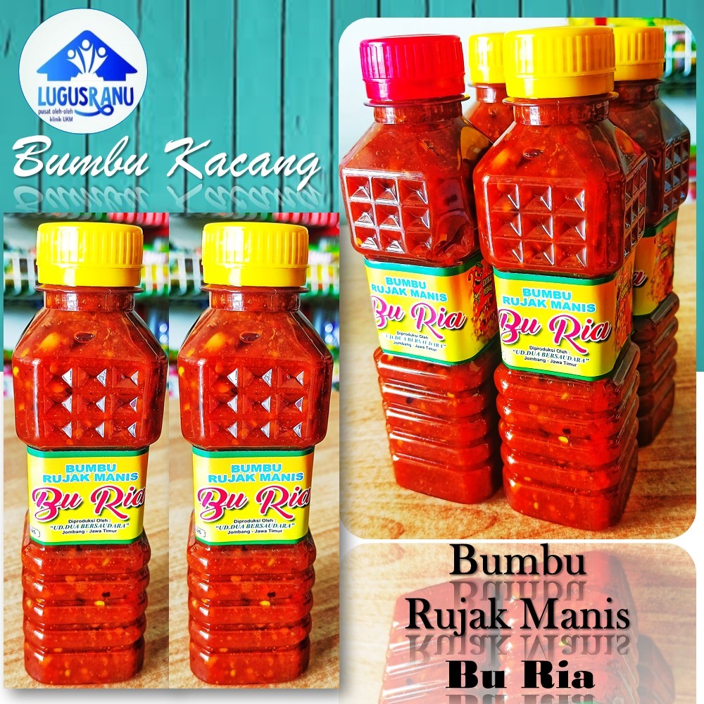 Bumbu Rujak Bumbu Kacang Bu Ria Pedas Enak Bumbu Rujak Buah