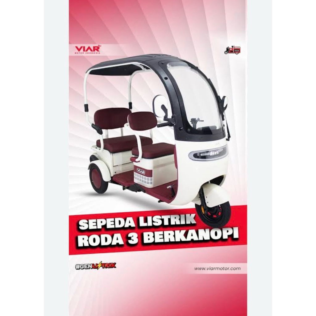 Sepeda Listrik Roda 3- VIAR ER2