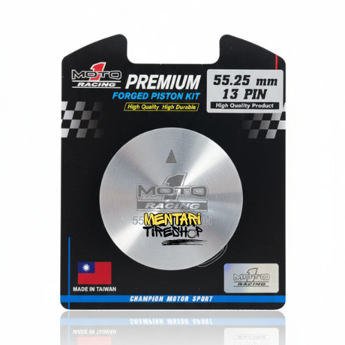 PISTON 55,25 PEN 13 PIN 13 FORGED MOTO1 RACING SEHER 55,25 PEN 13 PIN 13 MOTO1 RACING FORGED TAIWAN