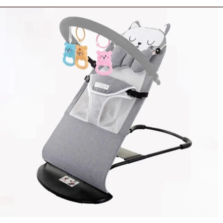 Bouncer Bayi / Foldable Kursi Goyang Bayi / Bouncer Bayi Lipat Dengan Rak Mainan