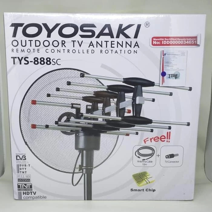 Antena TV Outdoor Toyosaki Antena Remote TYS-888sc / Antena TV Outdoor