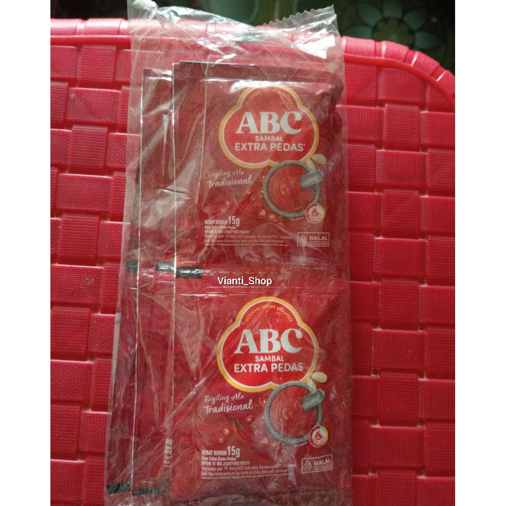 Saus ABC Exstra Pedas 1 Renceng