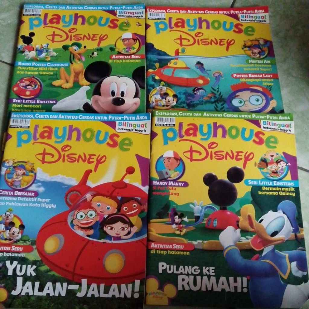 MAJALAH PLAYHOUSEN DISNEY
