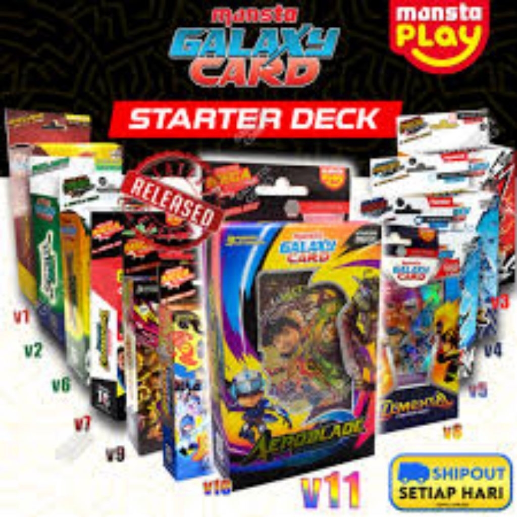 Boboiboy Galaxy Card Starter Deck