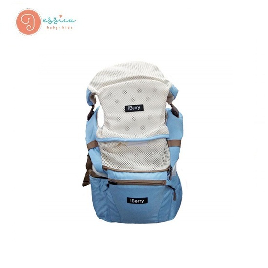 iBerry Windsor 9 in 1 Baby Carrier Gendongan Bayi - Sky Blue