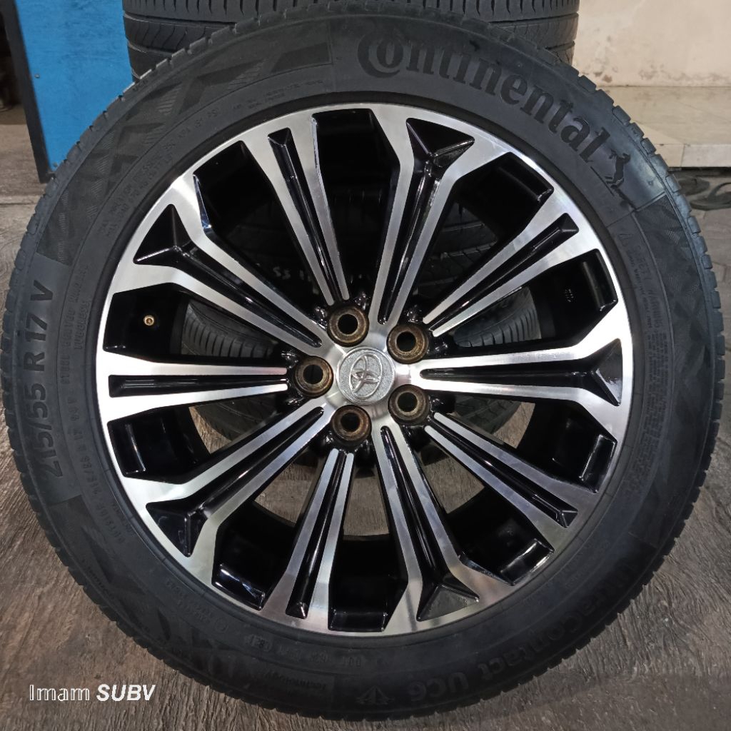 Velg Ori Corolla Altis R17 Set Ban Continental