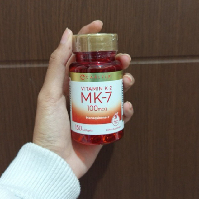 Carlyle vitamin mk7 k2 vit mk7 k2 100mcg 100 mcg 150 caps