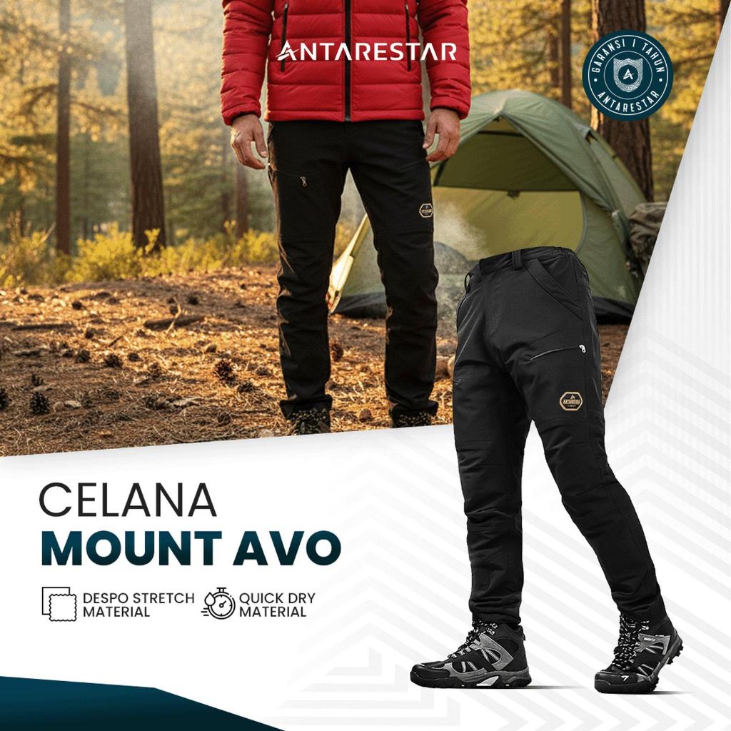 Eiger - Celana Panjang Gunung Outdoor Celana Hiking Mount Avo Sport