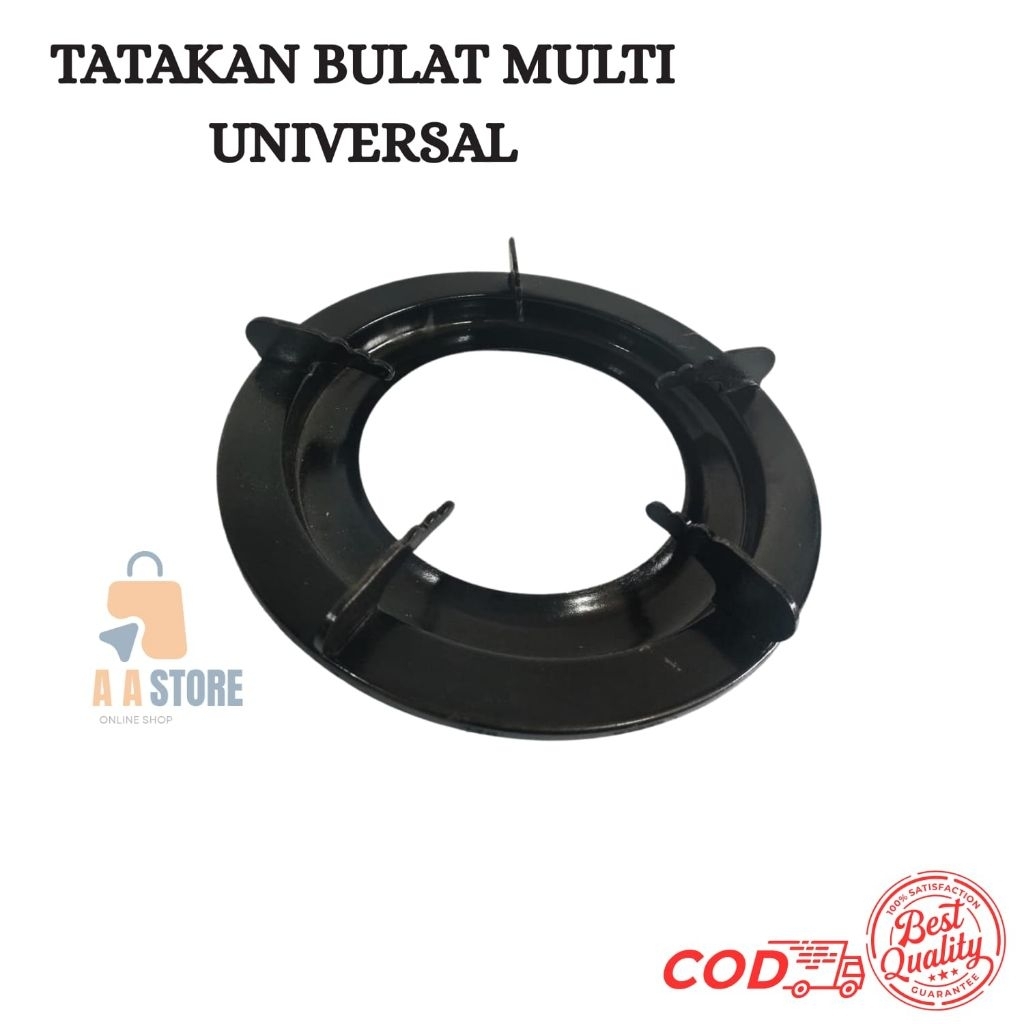 TUNGKU / TATAKAN KOMPOR HOCK BULAT 22,5CM TEBAL / TATAKAN KOMPOR HOCK / KOMPOR GAS 2 TUNGKU