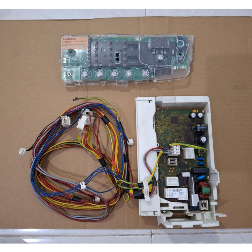 Modul pcb mesin cuci frontloading electrolux EWF-10847 1set original