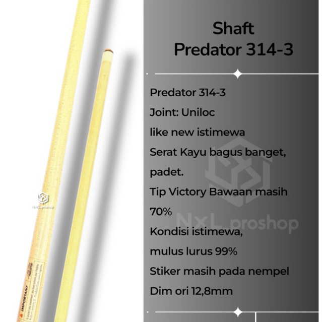 Shaft Predator 314-3