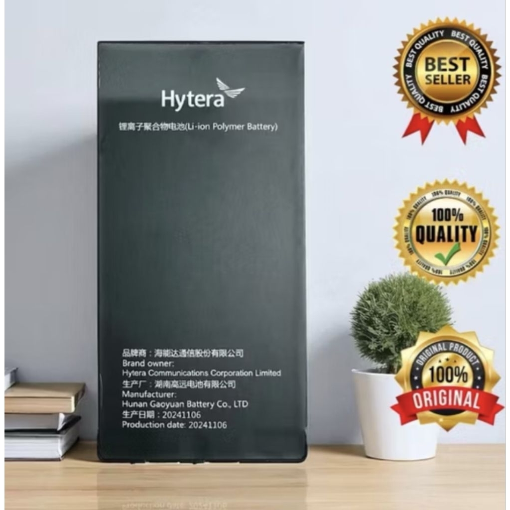 Baterai Hytera PNC380 BP4006 ORIGINAL Batre Ht Hytera PNC-380 PNC 380 Batre Batere HYTERA BP4008 BP4