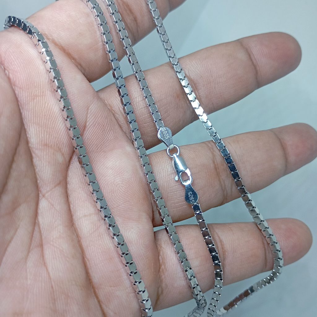 kalung Rantai Pria Perak Silver 925 Handmade