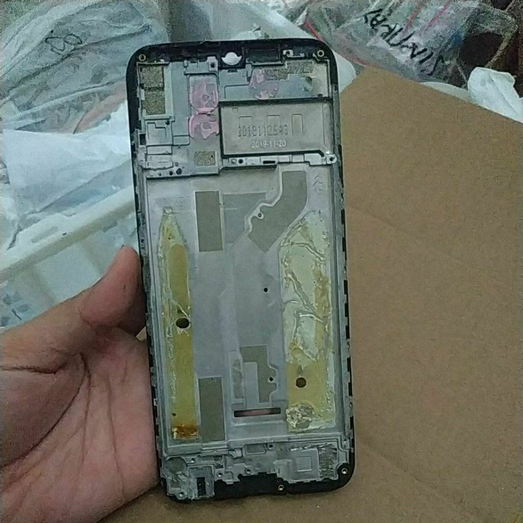 Frame only bekas Infinix hot 8