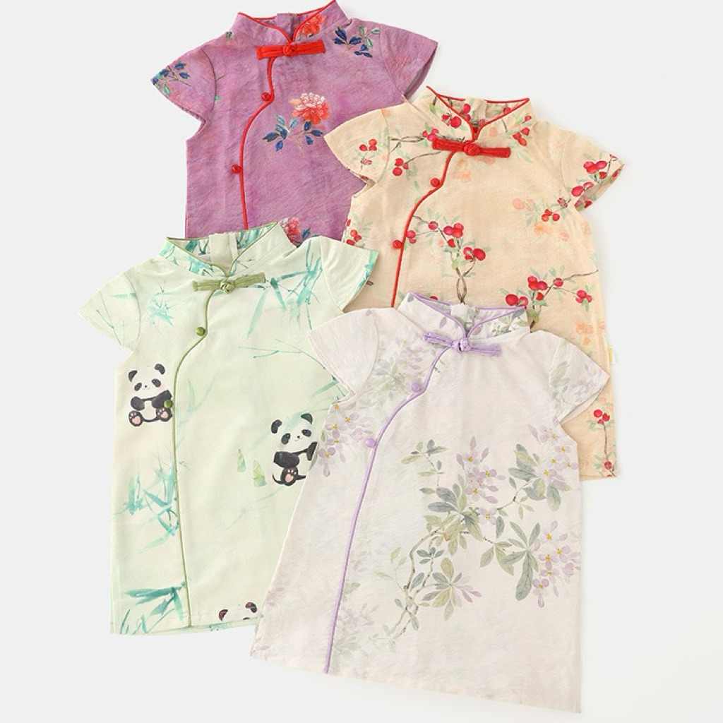 Ling Cheongsam - Cheongsam Anak - Cheongsam Anak Premium - Baju Imlek Anak - Baju Imlek Bayi - Baju 