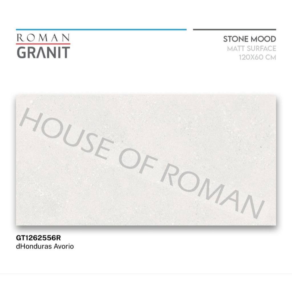 Roman Granit GT1262556R dHonduras Avorio 120x60 Kw1
