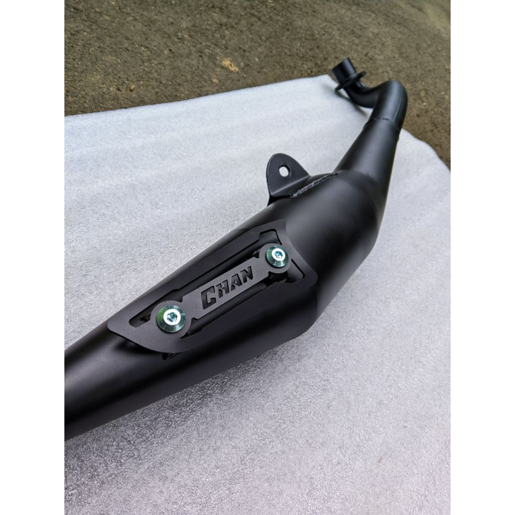 Tameng knalpot fizr CHAN Racing