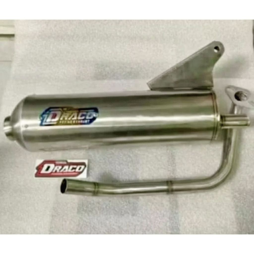 knalpot standar racing Lotus Draco fullcroom original